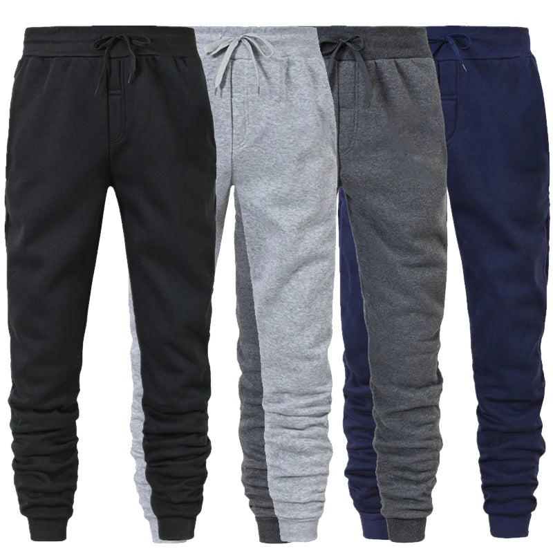 Pantalón De Chándal Deportivo Para Hombre Con Bolsillos